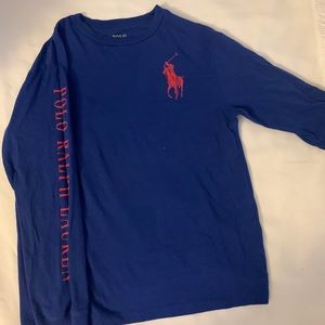 Navy Blue Polo long sleeve